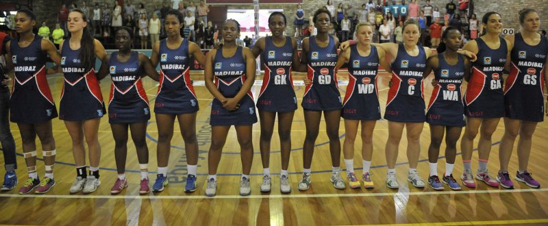 MADIBAZ NETBALLERS GO DOWN FIGHTING