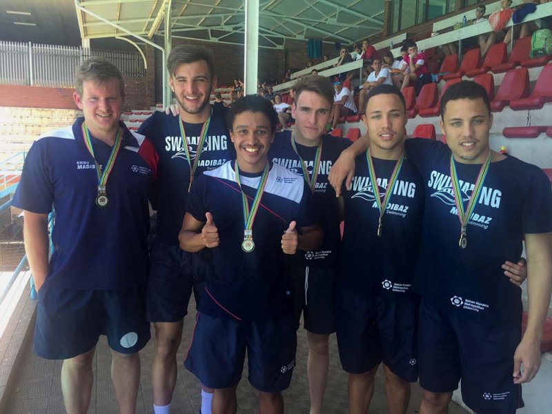 MADIBAZ SWIMMERS GRAB MEDALS AT UNIVERSITY CHAMPS