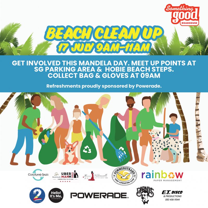 Mandela Day Beach Clean-up 2022