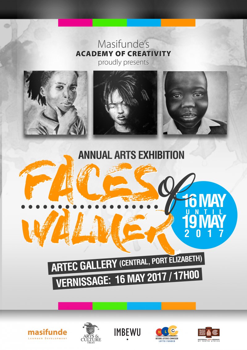 Masifunde Arts Exhibition; Faces of Walmer