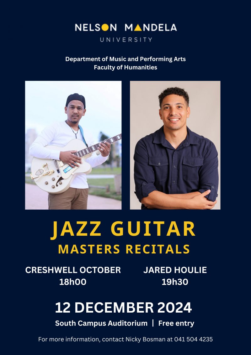 Masters' Recital - Creshwell October and Jared Houlie