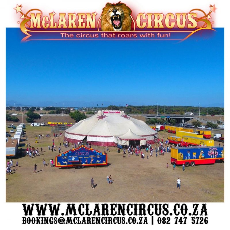 Event McLaren Circus Nelson Mandela Bay (Port Elizabeth)