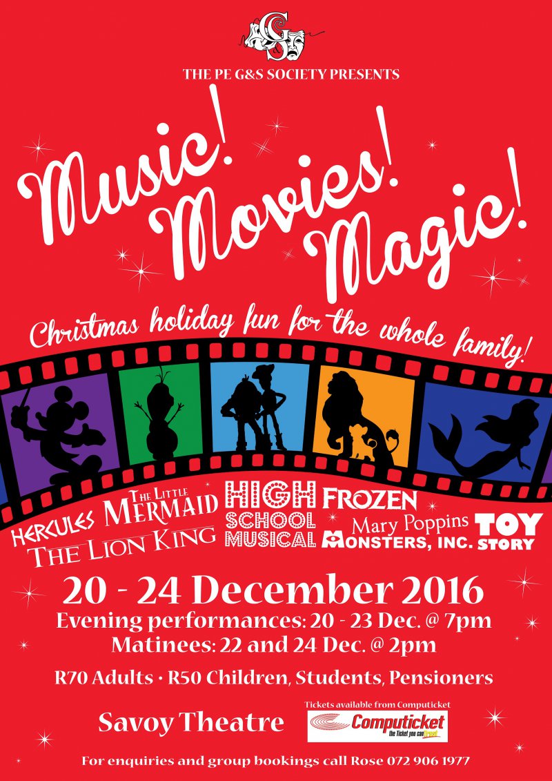 Movies! Music! Magic!
