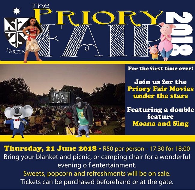 Movies Under the Stars at St Dominic’s Priory 
