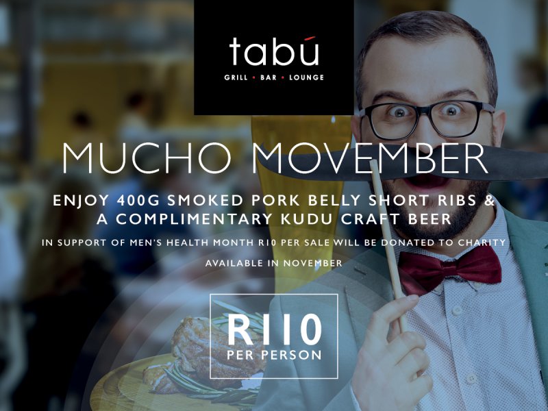 Mucho Movember at the Blu