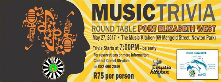 Music Trivia - Round Table PE West 142