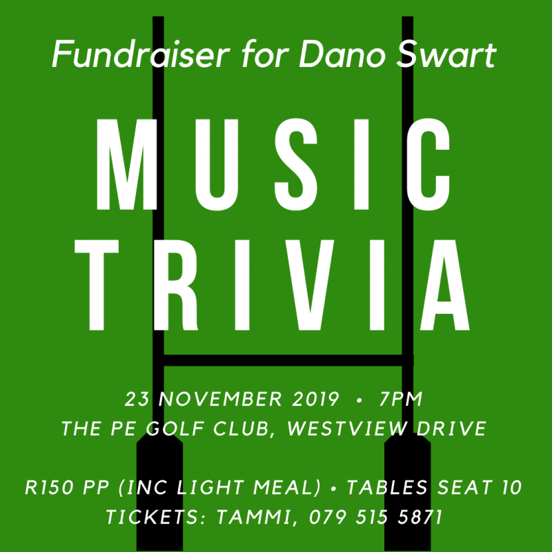Music Trivia for Dano Swart