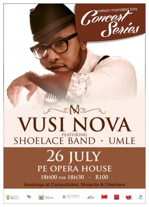 Nelson Mandela Bay Concert Series presents Vusi Nova