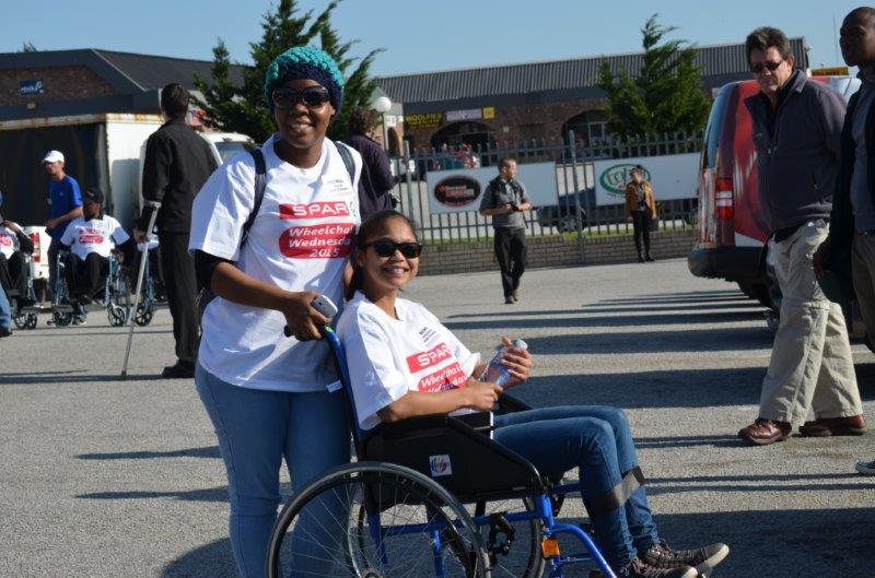 NELSON MANDELA BAY TOURISM PARTICIPATES IN SPAR WHEELCHAIR WEDNESDAY 2015