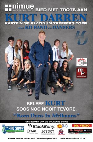 Nimue presents Kurt Darren with KD Band  dancers