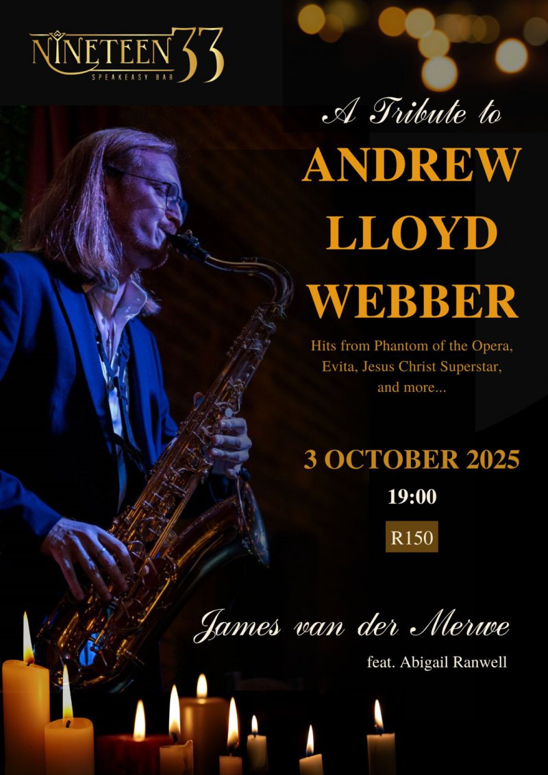 Nineteen33 Speakeasy - A Tribute to Andrew Lloyd Webber