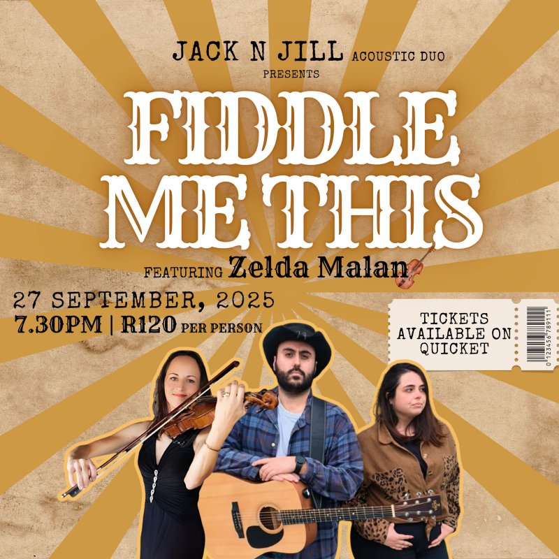 Nineteen33 Speakeasy - Fiddle Me This!