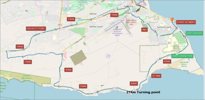 NMB Gqeberha Ultra Marathon – Road Closures | 31 January 2026