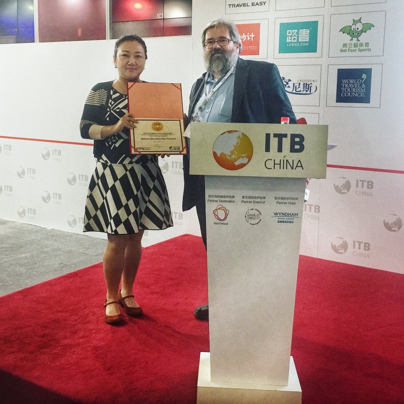 NMBT takes the gold at prestigious international tourism awards