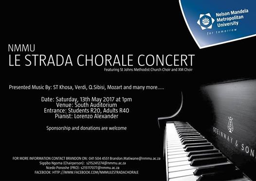 NMMU Le Strada Chorale - Fund Raising Concert 