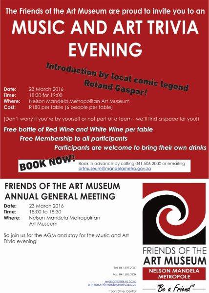 NOTICE OF MEETING: THE ANNUAL GENERAL MEETING OF THE FRIENDS ASSOCIATION