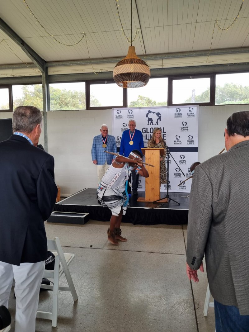 Nyosi Game Reserve hosts prestigious 2024 Global Humanitarian Award Ceremony.