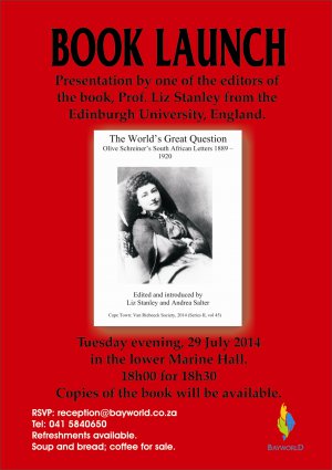 Olive Schreiner Book Launch