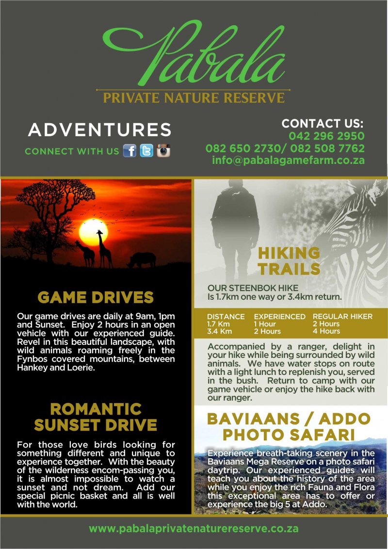 Pabala Adventure Centre