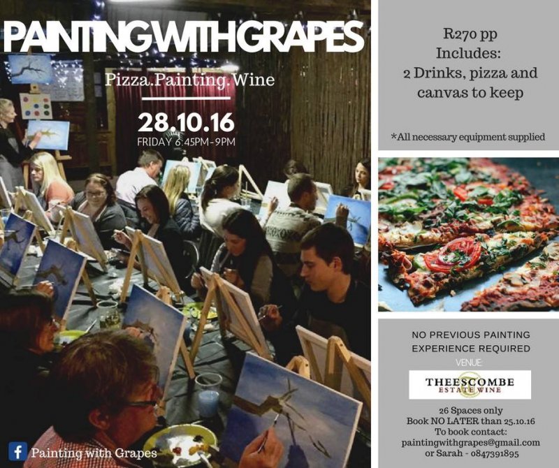 Painting with Grapes