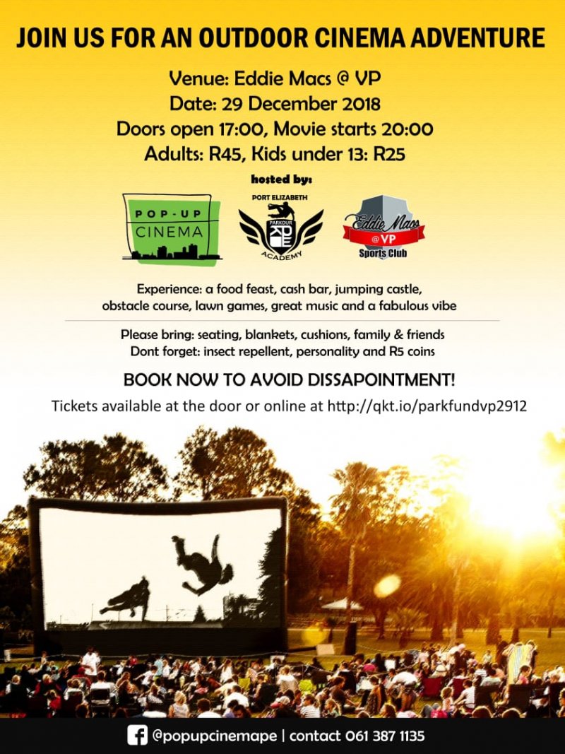 Parkour Outdoor Fun-Fundraiser at Eddie Macs
