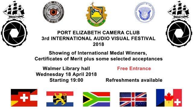 PE Camera Club International Audio Visual Salon Show