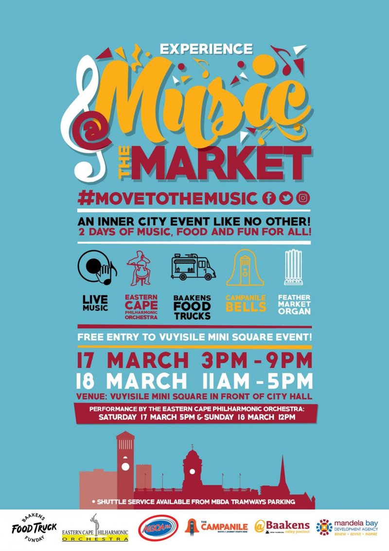 Port Elizabeth inner city to come alive with diverse sounds and tastes for all