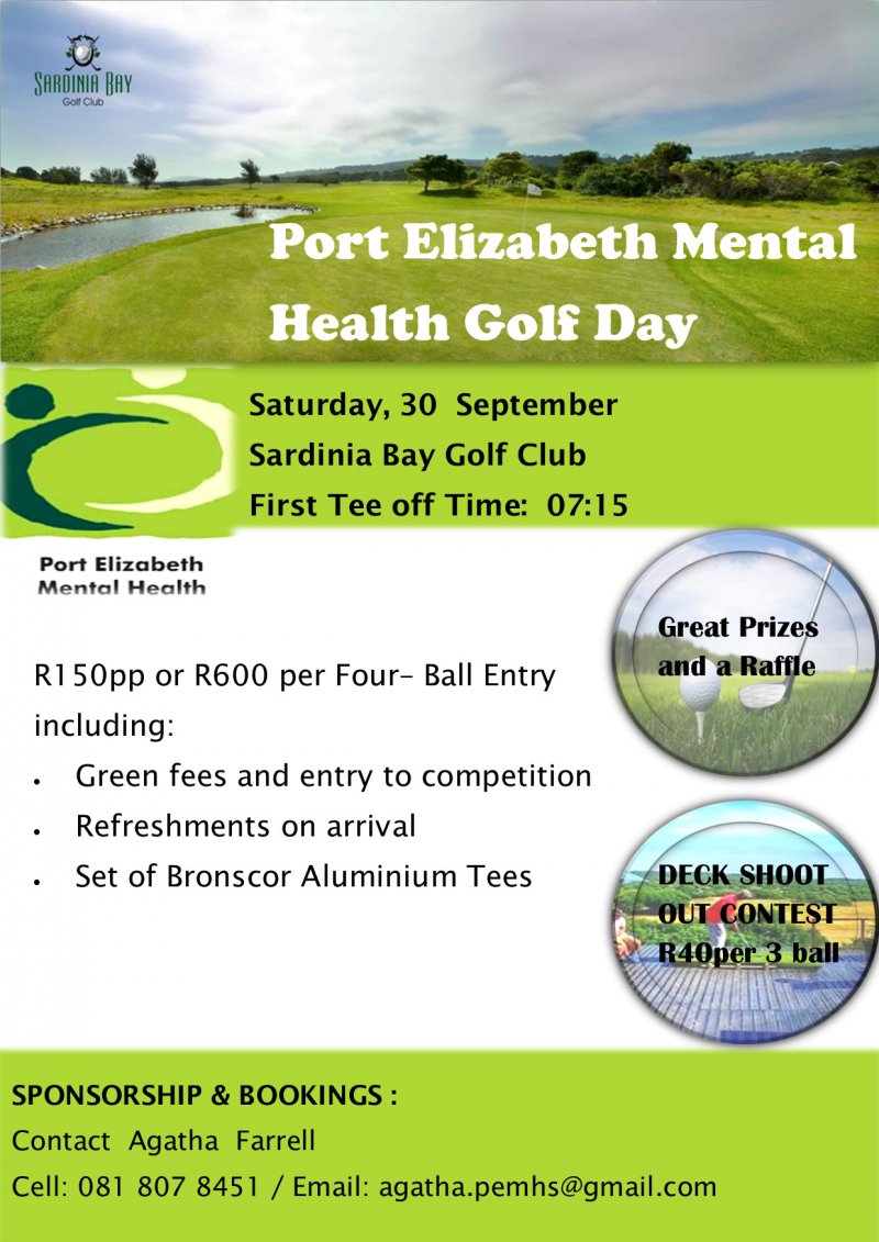Port Elizabeth Mental Health Golf Day