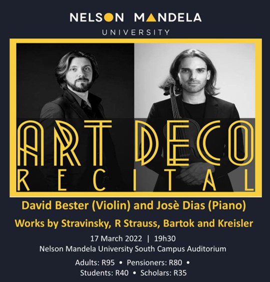 PORT ELIZABETH MUSIC SOCIETY CONCERT 