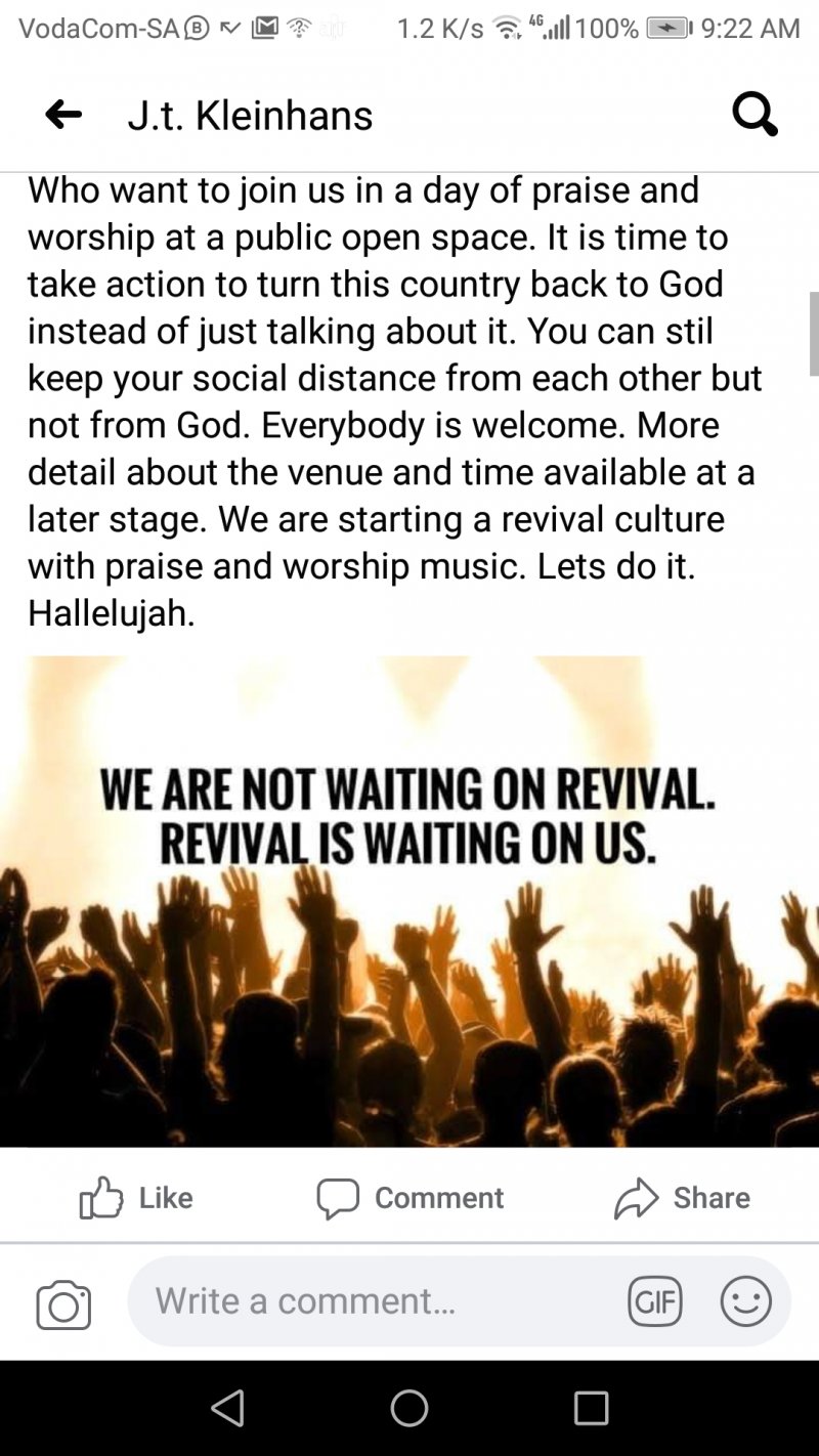 Praise and worship singing