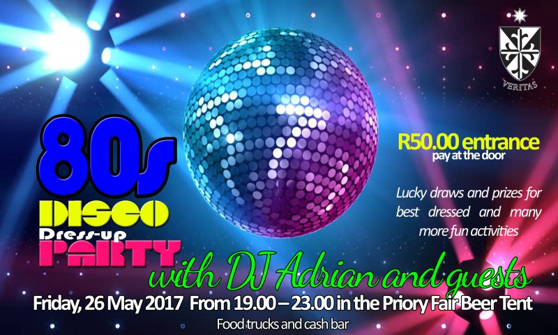 Priory Fair - 80's Disco Night