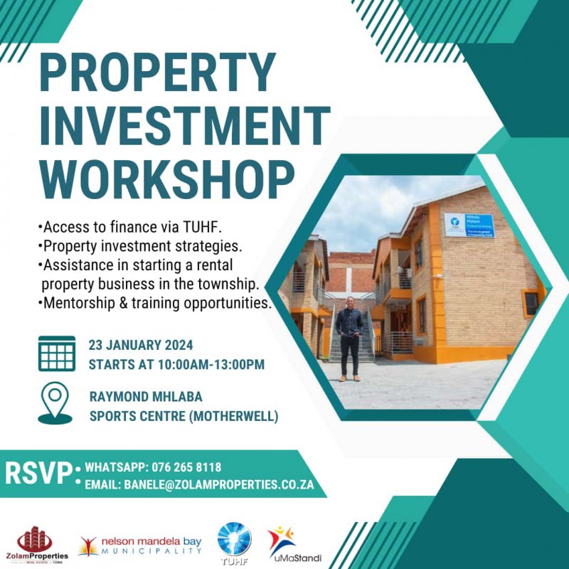 PROPERTY INVESTMENT WORKSHOP