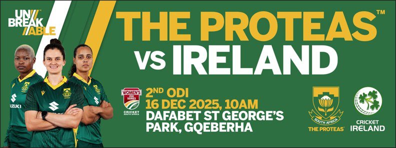 Proteas Women vs Ireland Women