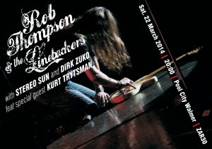 Rob Thompson & The Linebackers - Live at Pool City!