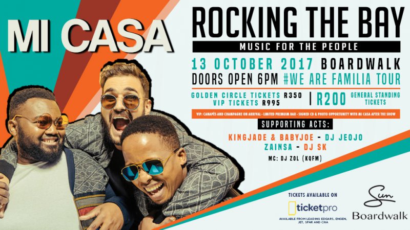 Rocking The Bay - Mi Casa album launch