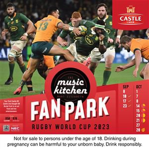 Rugby World Cup 2023 Fan Park @ The Music Kitchen