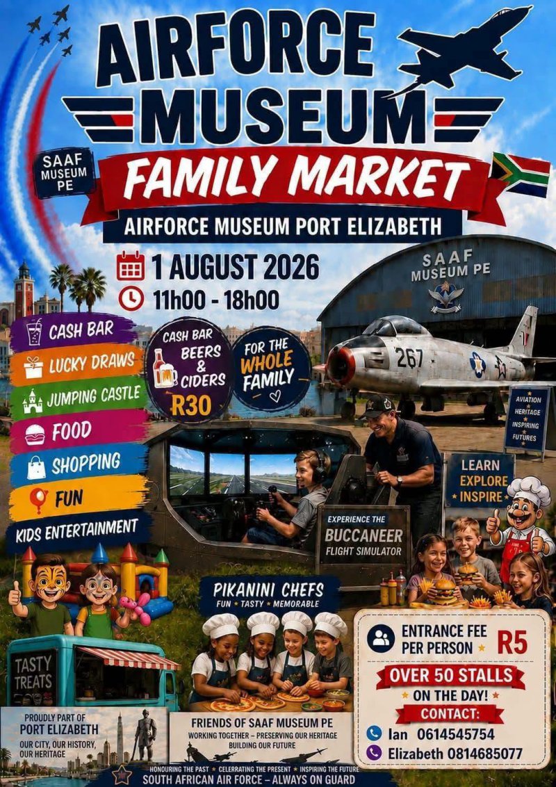 SA Airforce Museum - Market Day