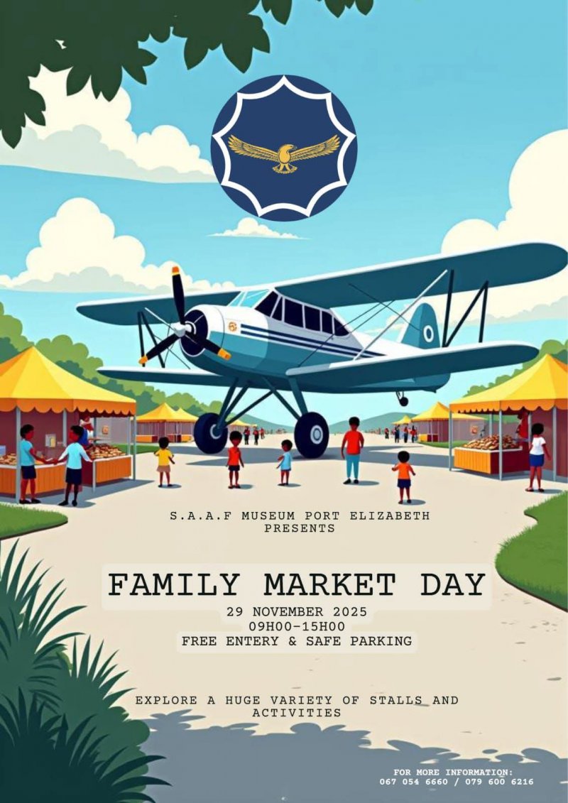 SAAF MUSEUM PORT ELIZABETH - SUMMER MARKET DAY