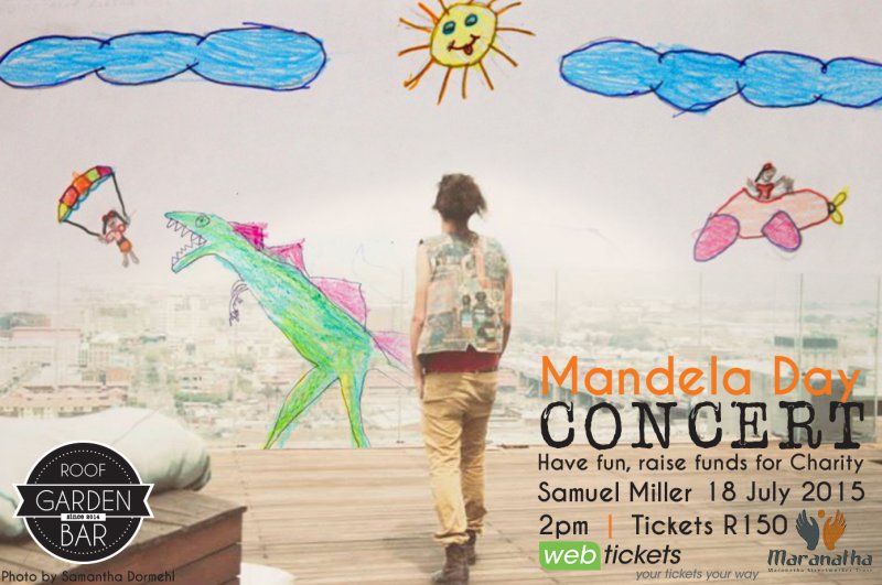 Samuel Miller - Mandela Day Roof Concert