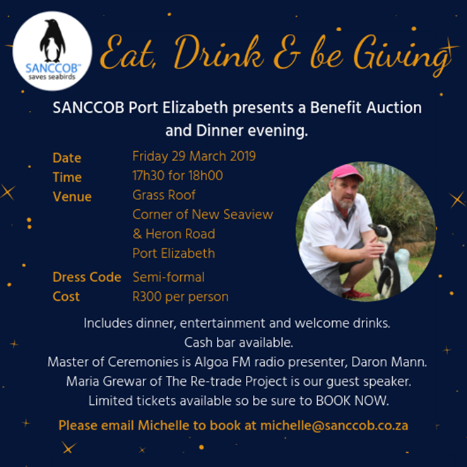 SANCCOB Benefit Auction