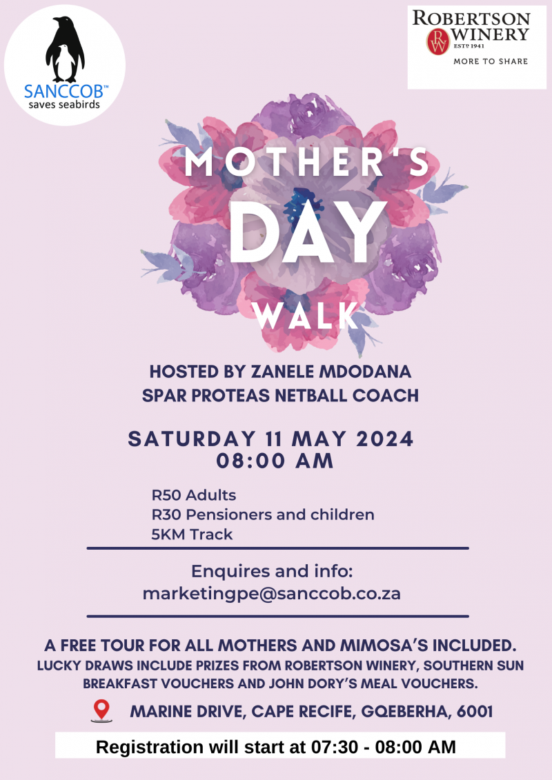 SANCCOB Mother's Day Walk