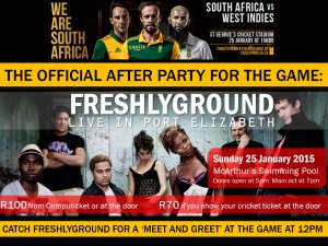 SA’s AWARD-WINNING BAND FRESHLYGROUND TO BE REUNITED WITH NELSON MANDELA BAY  FANS 