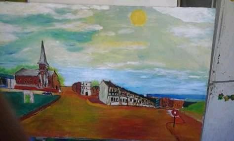 Saturday Pavement Art Exhibition and sale