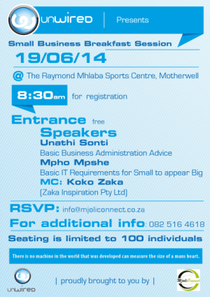 Small Business Breakfast Session