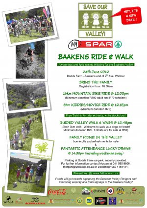 SPAR Baakens Valley Ride & Walk