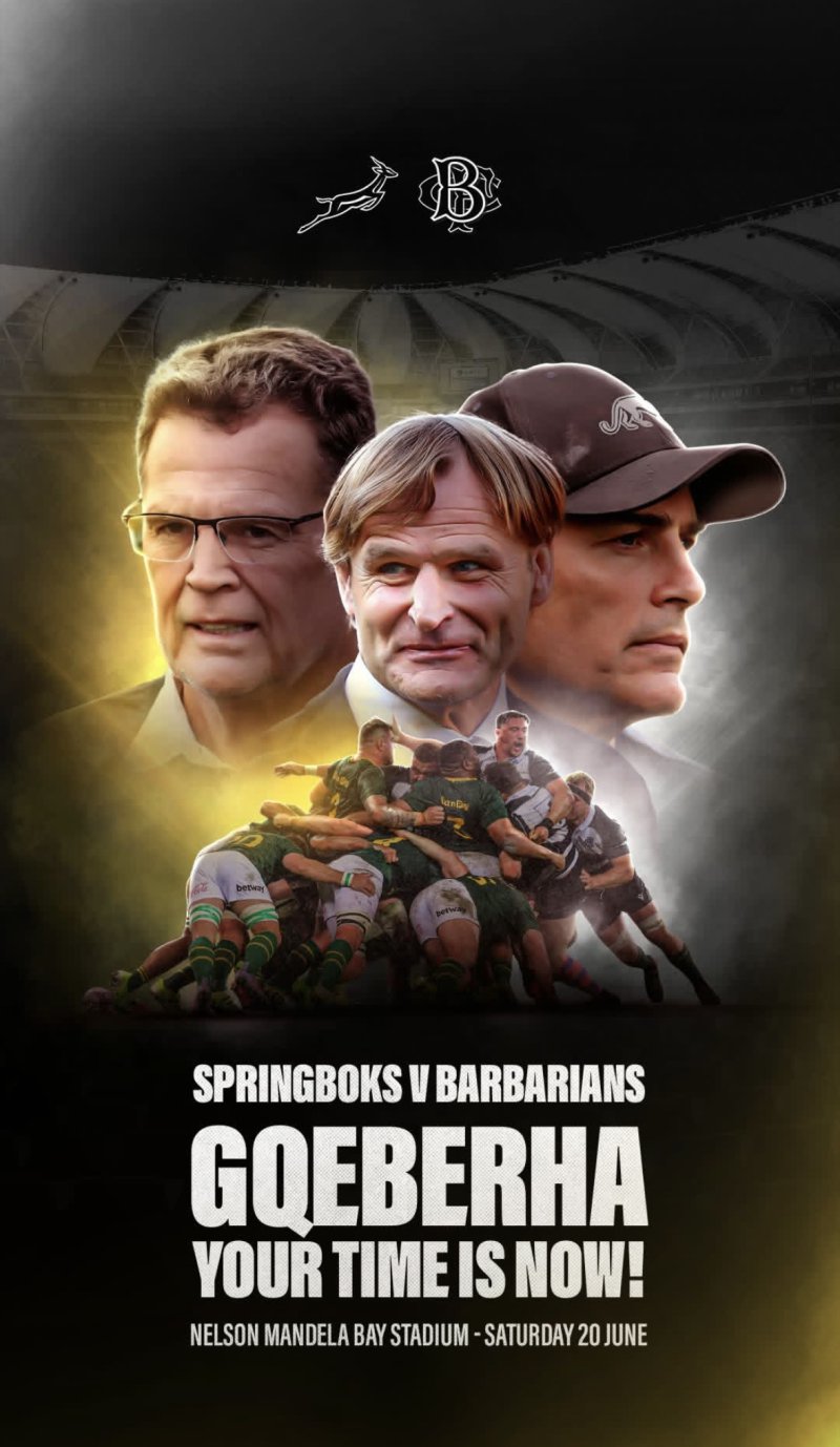 Springboks vs Barbarians