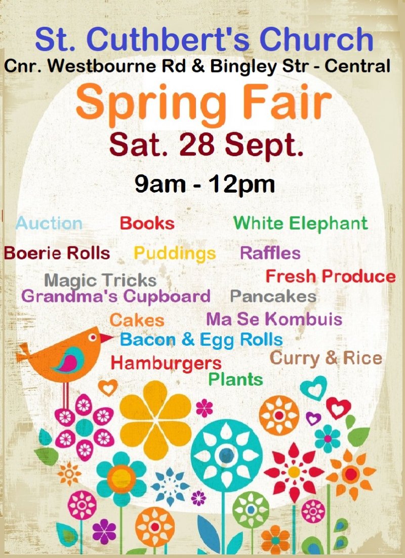 St. Cuthbert's Anglican Church Spring Fair