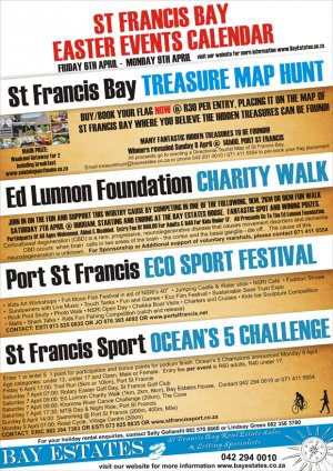 St Francis Bay Treasure Map Hunt