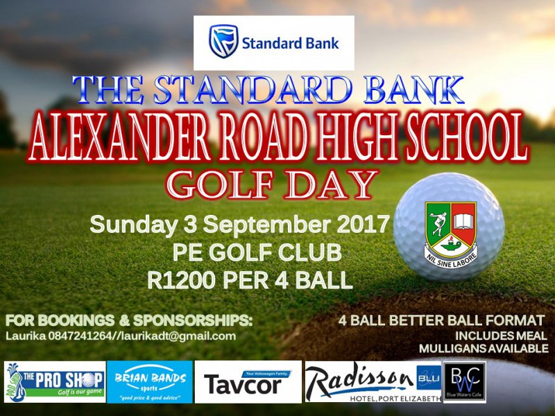 Standard Bank Alexander Road High School Golf Day