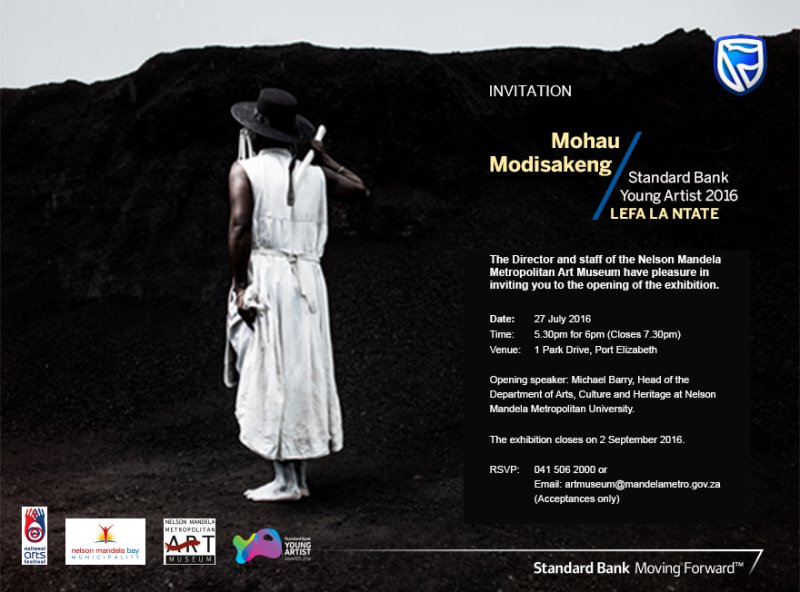 STANDARD BANK YOUNG ARTIST WINNER, 2016: MOHAU MODISAKENG: LEFA LA NTATE